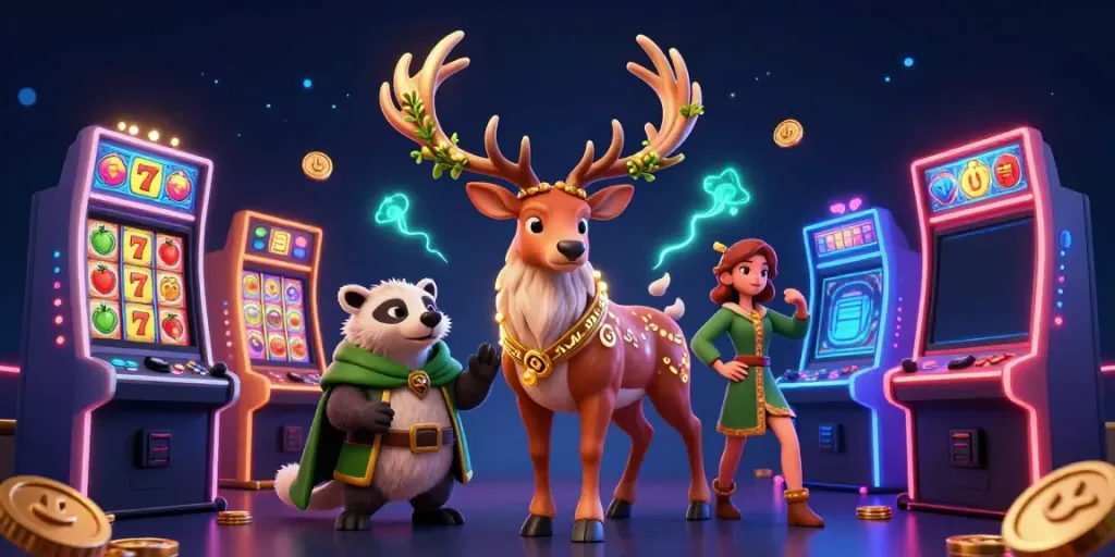 Engage with exciting slot gameplay at link f168 featuring vibrant characters and dynamic casino elements.