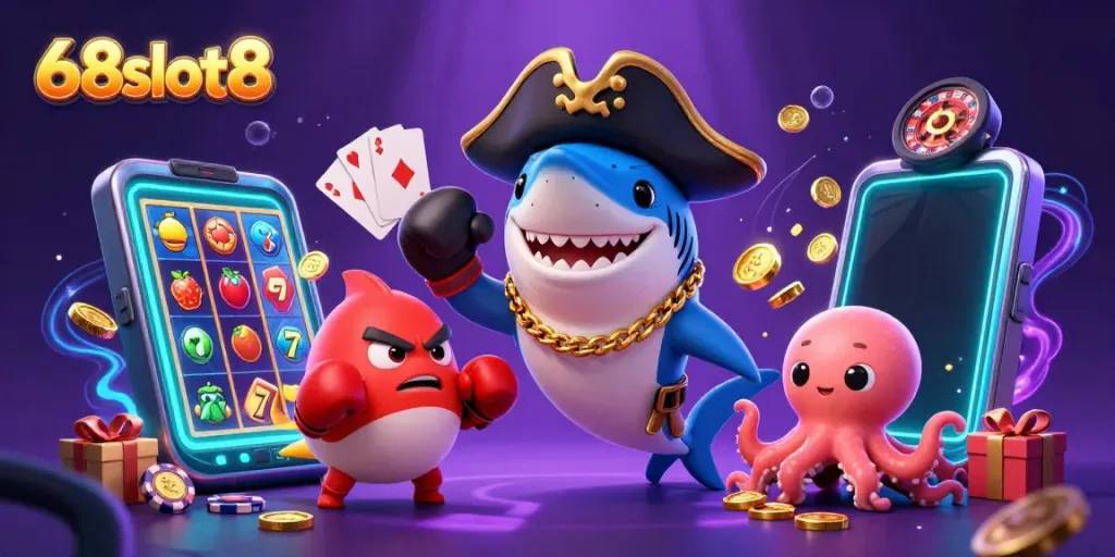 Experience thrilling gameplay with 68slot8 in an exciting underwater casino adventure.